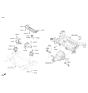 Diagram for 2022 Hyundai Genesis G90 Motor And Transmission Mount - 21850-D2520