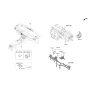 Diagram for 2018 Hyundai Genesis G90 Car Key - 95440-D2000-NNB