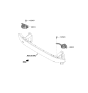 Diagram for Hyundai Genesis G90 Horn - 96621-D2000