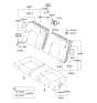 Diagram for Hyundai Tiburon Seat Cover - 89360-2C111-GAA