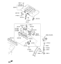 Diagram for 2002 Hyundai Tiburon Idle Control Valve - 35150-22600