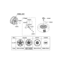 Diagram for Hyundai Tiburon Wheel Cover - 52960-2C610