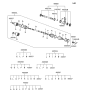 Diagram for Hyundai Tiburon CV Joint Boot - 49505-2CH01