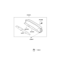 Diagram for Hyundai Tiburon Instrument Cluster - 94021-2C302