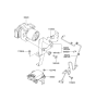 Diagram for 2003 Hyundai Tiburon Yaw Sensor - 95690-2C850