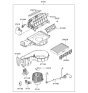 Diagram for 2012 Hyundai Santa Fe Power Transistor - 97235-1E000