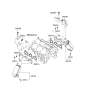 Diagram for 2003 Hyundai Elantra Exhaust Manifold - 28510-23810