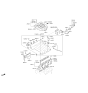Diagram for 2004 Hyundai Tiburon Engine Cover - 29240-37400