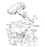 Diagram for 2006 Hyundai Tiburon Engine Control Module - 39109-37640