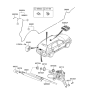 Diagram for 2010 Hyundai Santa Fe Wiper Blade - 98820-2B000