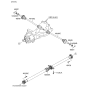 Diagram for 2009 Hyundai Santa Fe Drive Shaft - 49300-2B500