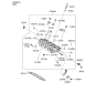 Diagram for 2008 Hyundai Santa Fe Cylinder Head - 22100-3E051