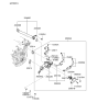 Diagram for 2006 Hyundai Santa Fe Thermostat Housing - 25622-3E001