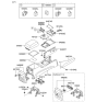 Diagram for Hyundai Santa Fe Cigarette Lighter - 95120-H1100