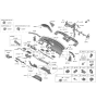 Diagram for 2022 Hyundai Elantra N Glove Box - 84510-AA010-NNB
