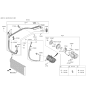 Diagram for 2023 Hyundai Elantra A/C Compressor - 97701-AA100