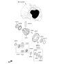 Diagram for 2021 Hyundai Elantra Transfer Case Bearing - 43329-26AA5