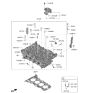 Diagram for Hyundai Kona Cylinder Head - 22110-2J000