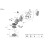 Diagram for 2022 Hyundai Elantra Seat Cushion - 88100-AA010-G8S