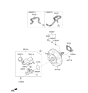 Diagram for 2021 Hyundai Elantra Brake Booster - 59110-AA240