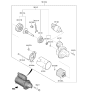 Diagram for 2021 Hyundai Elantra Starter Solenoid - 36120-2J101