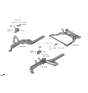 Diagram for 2021 Hyundai Elantra Engine Mount - 21830-AA200