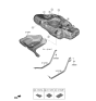 Diagram for 2023 Hyundai Elantra N Fuel Tank Strap - 31210-AA000