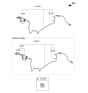 Diagram for 2022 Hyundai Elantra Clutch Hose - 41630-AA300