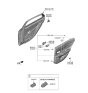 Diagram for 2023 Hyundai Elantra N Door Handle - 83610-AA000-LM5