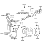 Diagram for 2004 Hyundai Sonata A/C Hose - 97763-3D100