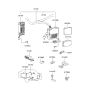 Diagram for Hyundai Sonata Relay Block - 91120-3D000