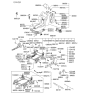 Diagram for Hyundai Sonata Seat Motor - 88545-38302