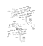 Diagram for 2006 Hyundai Sonata Brake Light Switch - 93810-38100