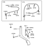 Diagram for 1999 Hyundai Sonata Throttle Cable - 32790-38201