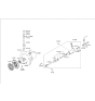 Diagram for Hyundai Muffler Hanger Straps - 43148-39000