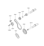 Diagram for 2000 Hyundai Santa Fe Timing Belt - 23356-38020