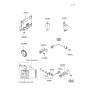 Diagram for 2004 Hyundai Sonata Engine Control Module - 39122-38720