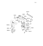 Diagram for 2001 Hyundai Sonata Catalytic Converter - 28530-38770