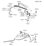 Diagram for Hyundai Sonata Hydraulic Hose - 58732-3D000