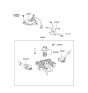 Diagram for 2002 Hyundai Sonata Headlight Switch - 93410-38001