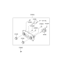 Diagram for Hyundai Sonata Blower Control Switches - 97269-3C000