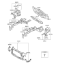 Diagram for 2012 Hyundai Elantra Engine Mount Bracket - 64625-3X000