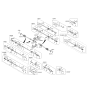 Diagram for Hyundai Santa Fe Spindle Nut - 49551-3S000