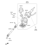 Diagram for 2017 Hyundai Elantra GT Steering Shaft - 56400-3X005