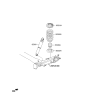 Diagram for Hyundai Elantra Coil Springs - 55330-3X280