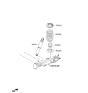 Diagram for 2012 Hyundai Elantra Shock Absorber - 55300-3X250