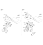 Diagram for 2014 Hyundai Elantra Exhaust Manifold - 28510-2E410