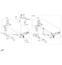 Diagram for 2013 Hyundai Elantra Axle Beam - 55100-3X100