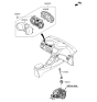 Diagram for 2014 Hyundai Elantra Instrument Cluster - 94004-3X200