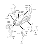 Diagram for Hyundai Elantra ABS Sensor - 59910-3X360